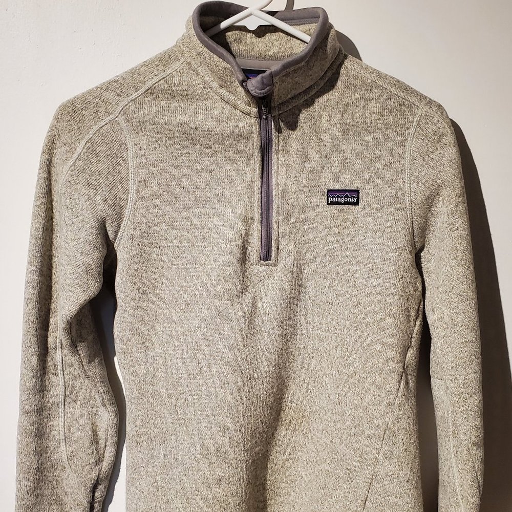 Patagonia Women's Better Sweater 1/4 Zip Pullover Fleece, Size XS